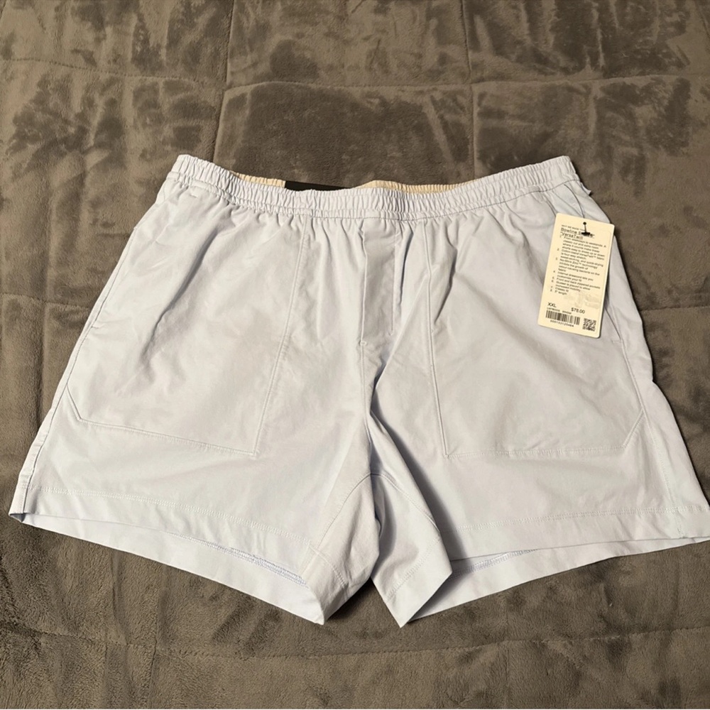 Lululemon Bowline Short 5” *versa Twill In Wndm Men’s Size XXL NWT